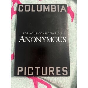 Anonymous: For Your Consideration‎ DVD VIDEO MOVIE FYC Elizabethan Shakespeare